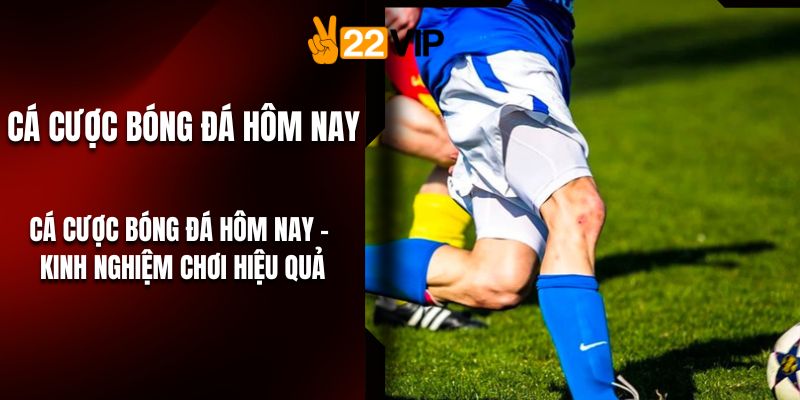 Cá Cược Bóng Đá Hôm Nay – Kinh Nghiệm Chơi Hiệu Quả
